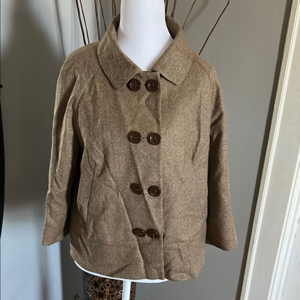 Sonia Bogner Women's Tan Peacoat